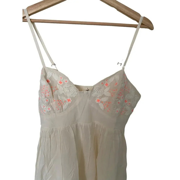 Free People Intimately Bed of Roses Babydoll Boho Slip Dress NWOT - Picture 5 of 8